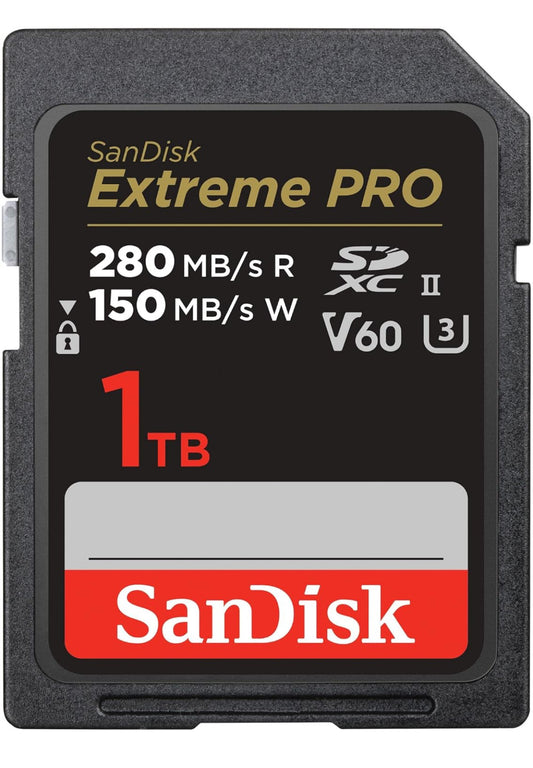 SanDisk Extreme PRO SDXC UHS-II Speicherkarte V60 1 TB
