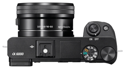 SONY ILCE-6000L Systemkamera 24,3 MP inkl. SEL-P1650 Objektiv