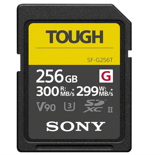 Sony SF-G TOUGH SD UHS-II 256GB Speicherkarte